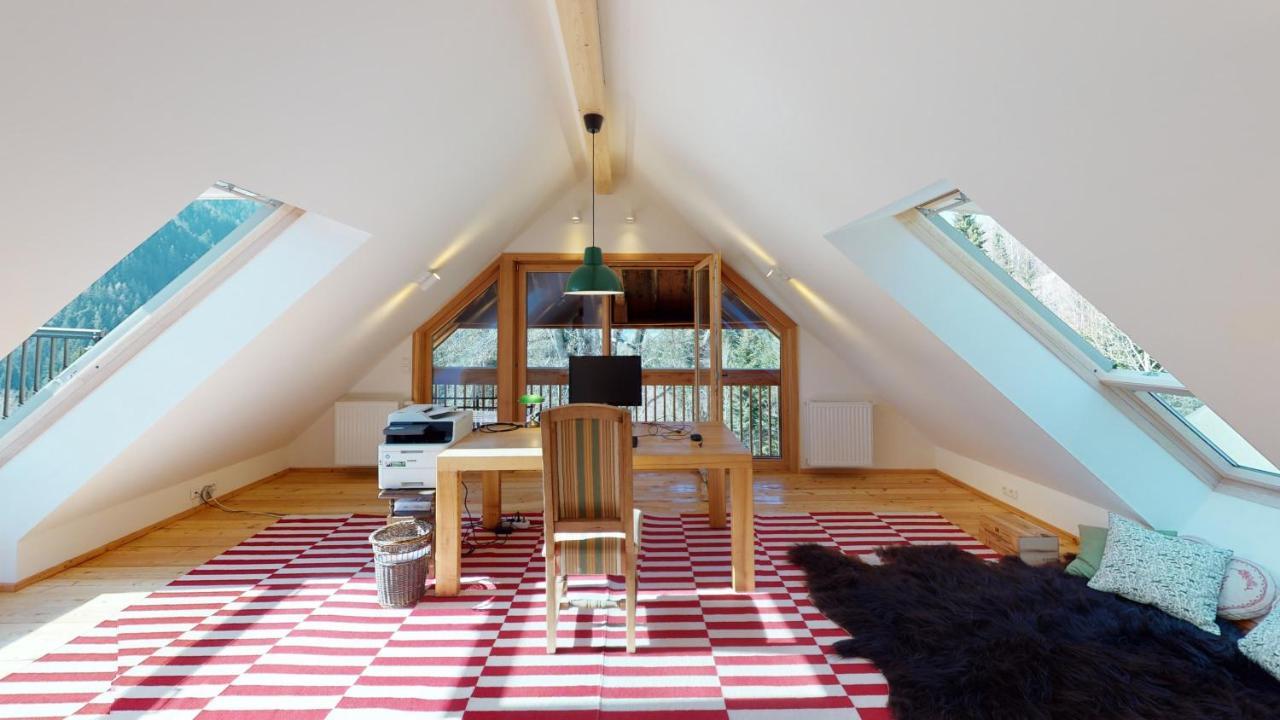 Charmante Gaestewohnung In Altem Bauernhaus In Alpiner Alleinlage Stanz Im Murztal ภายนอก รูปภาพ