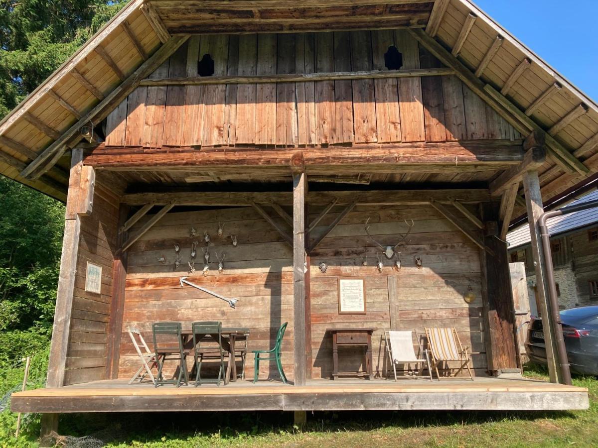 Charmante Gaestewohnung In Altem Bauernhaus In Alpiner Alleinlage Stanz Im Murztal ภายนอก รูปภาพ