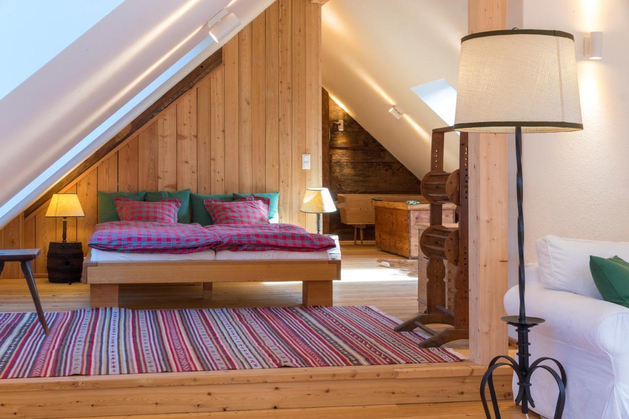 Charmante Gaestewohnung In Altem Bauernhaus In Alpiner Alleinlage Stanz Im Murztal ภายนอก รูปภาพ