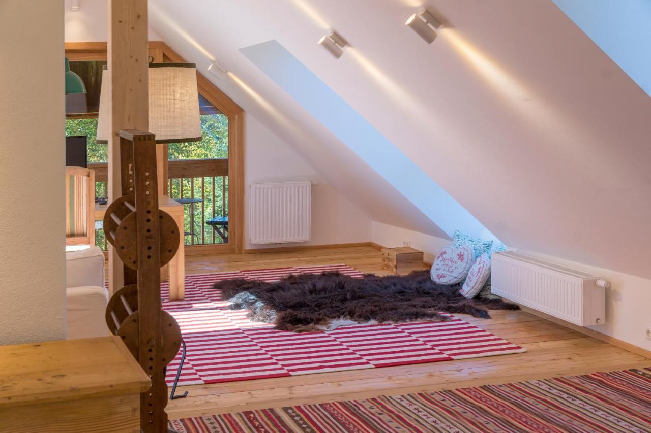Charmante Gaestewohnung In Altem Bauernhaus In Alpiner Alleinlage Stanz Im Murztal ภายนอก รูปภาพ