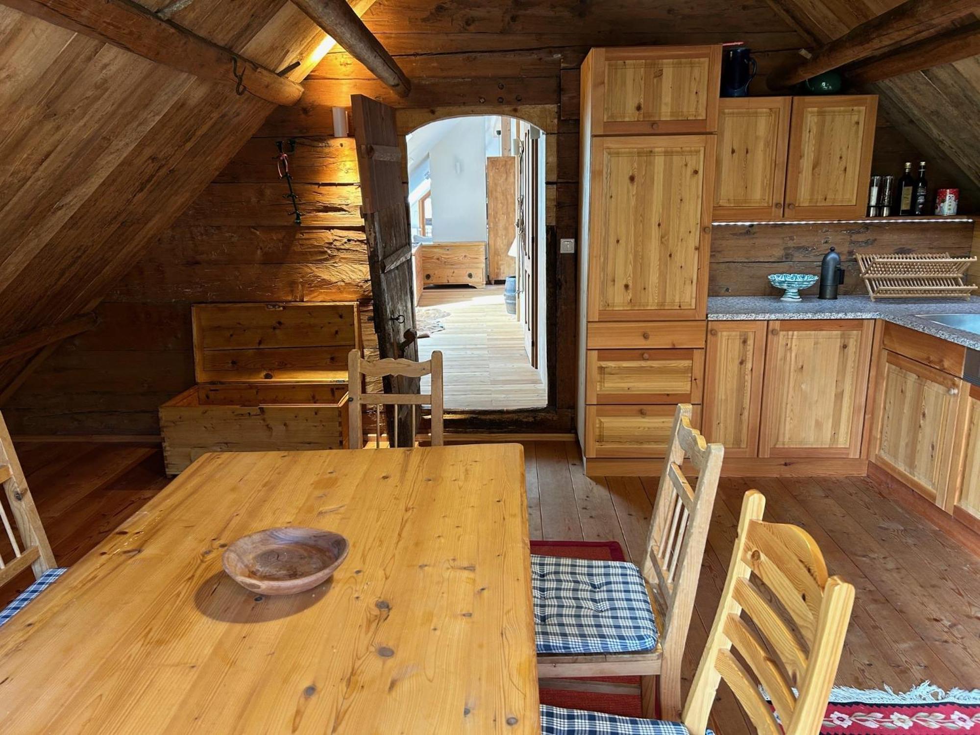 Charmante Gaestewohnung In Altem Bauernhaus In Alpiner Alleinlage Stanz Im Murztal ภายนอก รูปภาพ